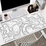 90x40cm Large Black and White Gaming Mouse Pad Gam