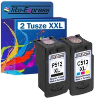 Atrament Tito-Express canon-pg-512-cl-513-cmyk pre Canon set