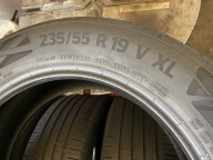 4 tyres summer 235/55R19 Continental EcoContact 6