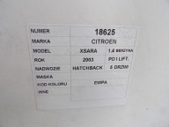 Citroen Xsara Capot lak. EWPA