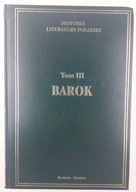 Barok Tom III Historia Literatura Polskiej