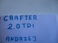 head. VW CRAFTER 2,0D 03L103373J