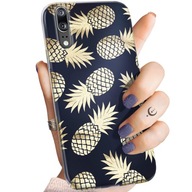 ETUI DO HUAWEI P20 PRO WZORY ANANAS OWOCE EGZOTYCZNE OBUDOWA POKROWIEC CASE