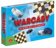 Warcaby 12 gier na planszy ALEXANDER