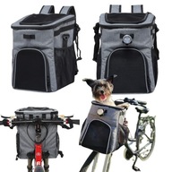 Cyklistický kôš pre psa alebo mačku do 9 kg, batoh pre psa BACK&BIKE PETTIVE