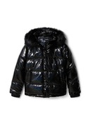 Desigual Girl's Black Padded Saturno 2000, 8 lat