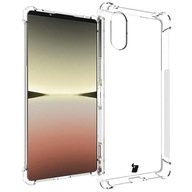 Przezroczyste plecki Bizon do Sony Xperia 5 V, miękka obudowa, cover, etui