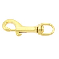 Karabińczyk mosiężny mały 67mm