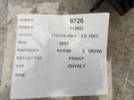 Ford Focus MK2 light front right