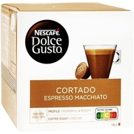 Kávékapszula NESCAFE DOLCE GUSTO CORTADO 16 db + AJÁNDÉK videobook