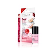 Eveline, Nail Therapy Care&Colour 6w1 odżywka do paznokci kolor Rose