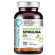 MYVITA SILVER SPIRULINA 100% BIO PROSZEK 100g