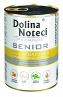 DOLINA NOTECI Premium Senior Kurczak Marchew 400g