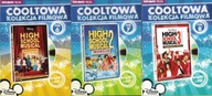 x High School Musical 1+2+3 3xDVD lektor PL / jak NOWE