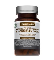 Prírodný vitamín B-komplex 30 kaps Singularis