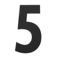 Číslo na domáce číslice číslo XXL 50cm OCEĽ Čierna 5