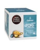 Kawa NESCAFE DOLCE GUSTO DALLMAYR CREMA D'ORO CAFFE LATTE 16 kapsułek