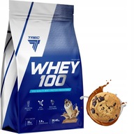 ODŻYWKA BIAŁKOWA TREC WHEY 100 PREMIUM PROTEIN BIAŁKO MASA MIĘŚNIOWA SIŁA