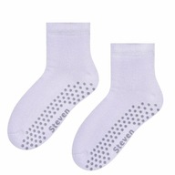 STEVEN 164 ponožky z ABS BAVLNA j.szary 26-28