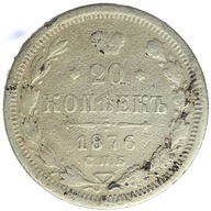 20 Kopiejek - Rosja - 1876 rok