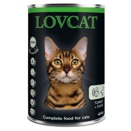 LOVCAT Best Turkey & Duck indyk z kaczką 400g