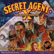 Secret Agent X #10 The Murder Monster AUDIOBOOK
