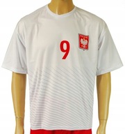 Koszulka POLSKA LEWANDOWSKI 2016 r. 2XL biała