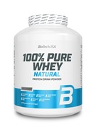 BioTech USA 100% Pure Whey Natural 2270 g Białko WPC Bez Dodatków Naturalne