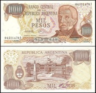 ARGENTYNA, 1000 PESOS (1976-83) Pick 304d1