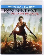 RESIDENT EVIL: OSTATNI ROZDZIAŁ [BLU-RAY 3D]+[BLU-RAY]