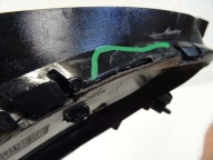 Lüftungsgitter der Stoßstange rechts heck MG ZS LIFT 10694869
