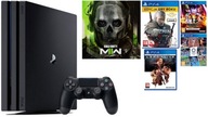 PlayStation 4 PRO 1TB PS4 PRO + CALL OF DUTY MWII + ZAKLÍNAČ GOTY + HRY !