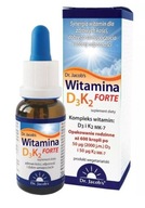 Vitamín D3K2 Forte Dr. Jacobs 20ml kvapky