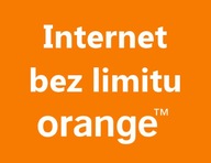 Internet BEZ LIMITU DANYCH LTE w sieci Orange