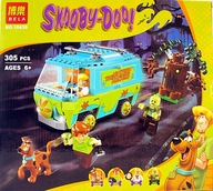Kocky Scooby-Doo 305 dielikov - Stroj tajomstiev