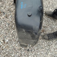 mudguard rear. rear part left SKODA FABIA IV HB
