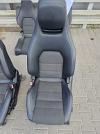MERCEDES C W204 204 COUPE Sitz KOMPLET Halbleder UK