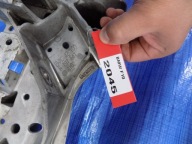 axle beam subframe axle beam front BMW 5 F10 2012R 3,0B 6797648