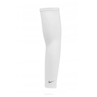 Tenisové rukávy Nike Dri-Fit UV Sleeves biele x2 r.S/M