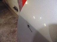 SUZUKI SWIFT 3 III MK6 door rear part left silver window handle ZCC