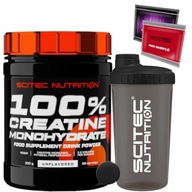 SCITEC 100% CREATINE MONOHYDRATE 300 g KREATYNA MONOHYDRAT SIŁA