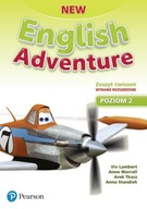 NEW ENGLISH ADVENTURE 2 Ćwiczenia ROZSZERZONE +DVD