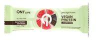 QNT Vegan Protein Bar 40g Raspberry Brownie Proteínová tyčinka Vegan