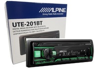 ALPINE UTE-201BT / BT / FLAC / USB / MULTICOLOR / AUX - RADIO SAMOCHODOWE