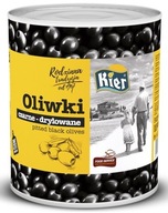 Oliwki Czarne Drylowane 3 kg KIER Puszka