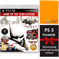 PS3 BATMAN ARKHAM CITY GOTY Game Of The Year Ed. Polskie Wyd. Po Polsku PL