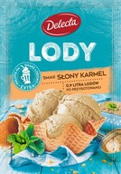 Delecta lody słony karmel 57g lody w proszku na lato