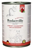 Baskerville Sensitive. Jagnięcina z żurawiną i kocimiętką, 400g