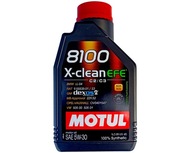 Motorový olej MOTUL 8100 X-clean EFE 1L 5W-30