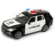 Land Rover policajné terénne svetlo zvuk